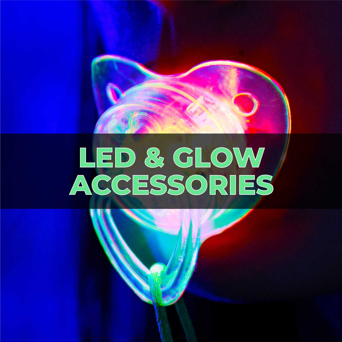 LED And Glow Light-Up Accessories - Rave Essentials - Kandies World