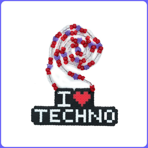 I Love Techno - (S) Perler