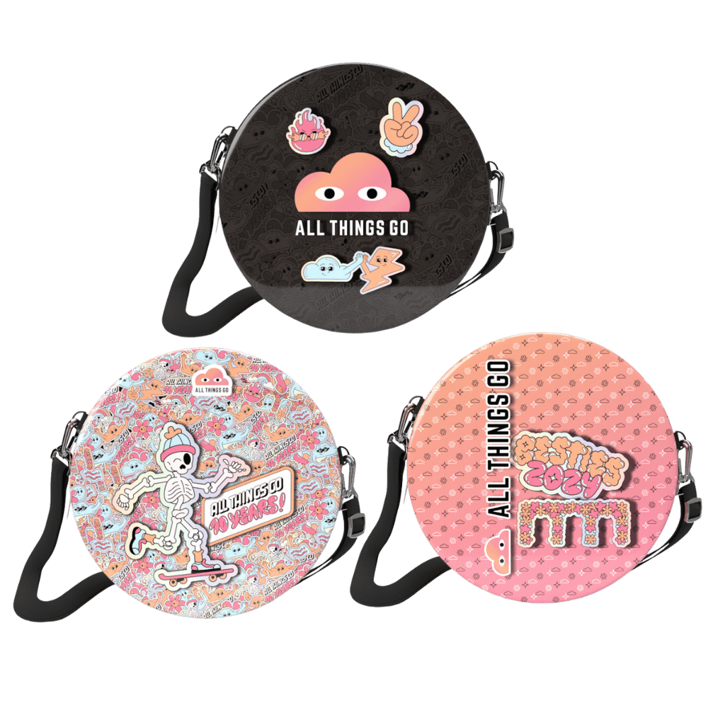 All Things Go - FULL SET 10 Years Anniversary Round Crossbody Collection