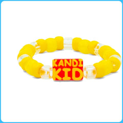 Yellow Kandi Kid Kandi Bracelet