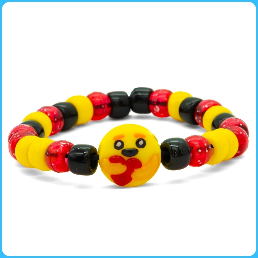 Care Emoji Kandi Bracelet