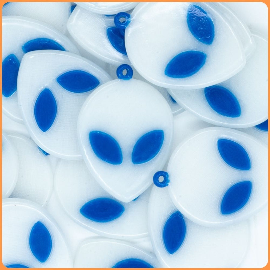 Glow-In-The-Dark Alien Custom Charms