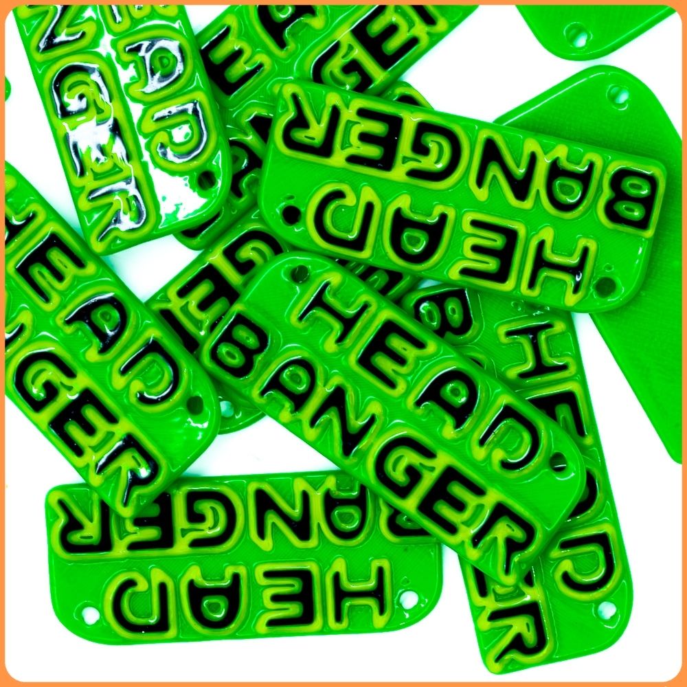 Head Banger Custom Charms