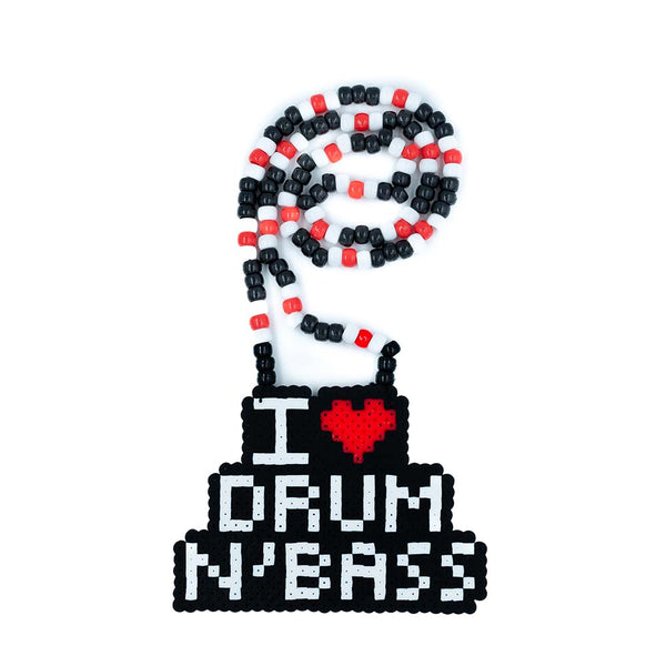 I Love Drum&Bass - (M) Perler