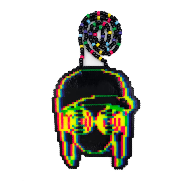 Trippy REZZ Head - (XL) Perler