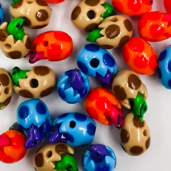 Dino Egg Custom Beads