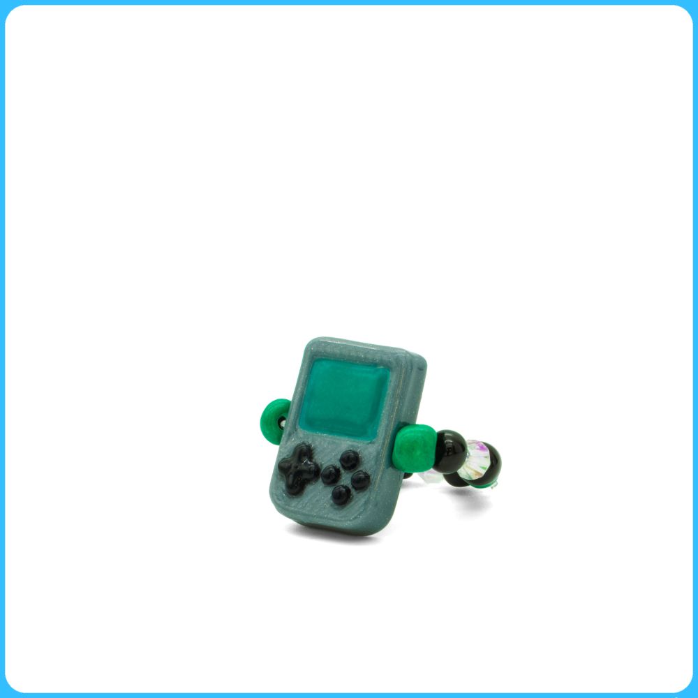 Grey Handheld Kandi Ring