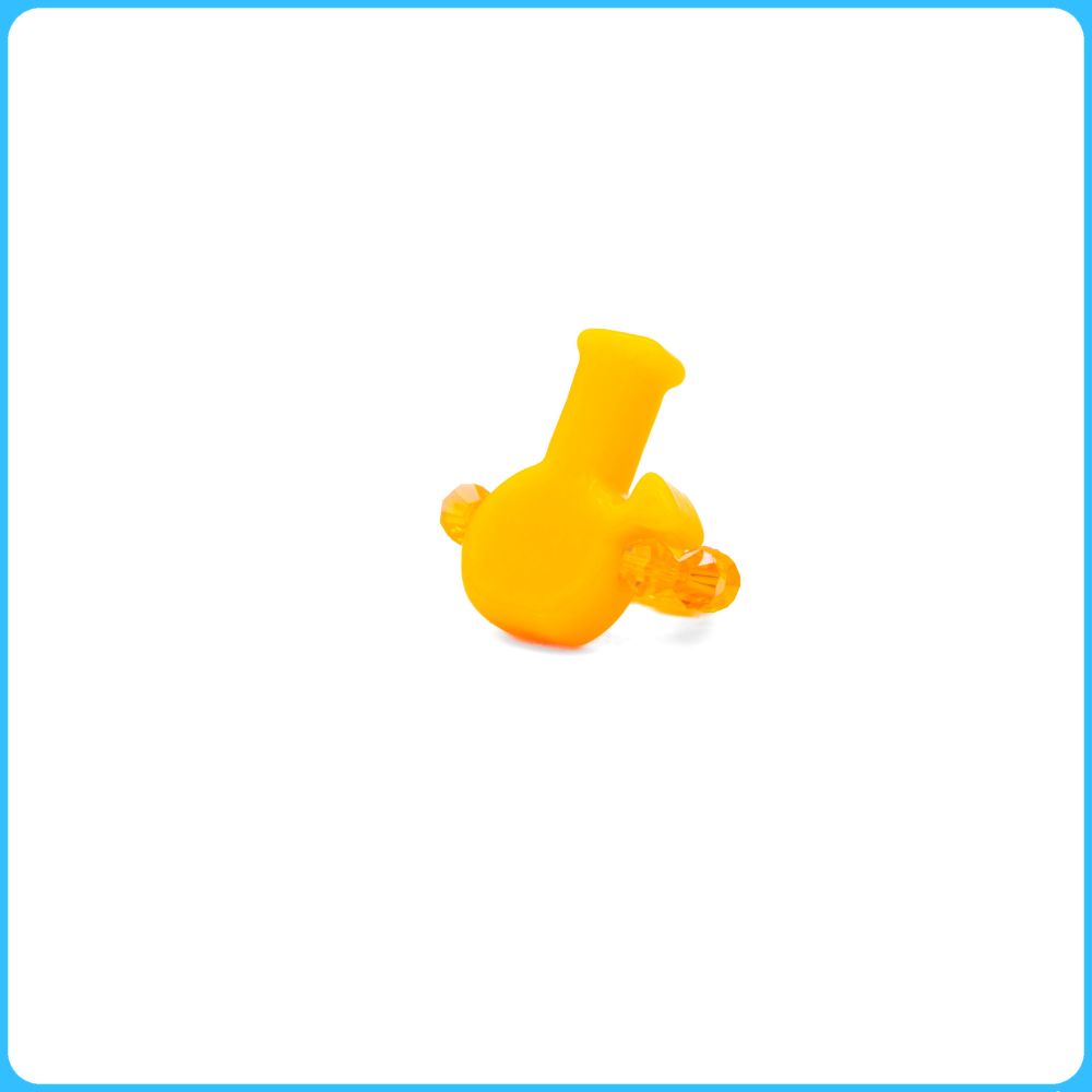 Orange Bong Kandi Ring