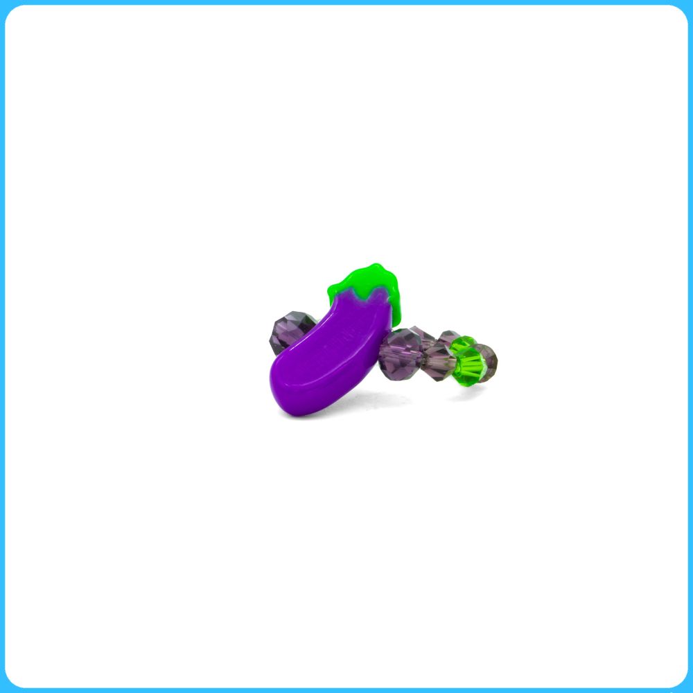 Eggplant Kandi Ring