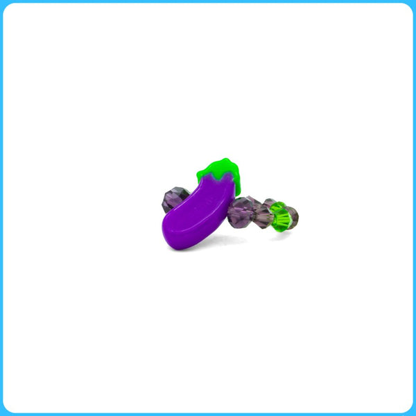 Eggplant Kandi Ring