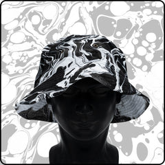 Ghosted RGB Hydro-Dipped Bucket Hat