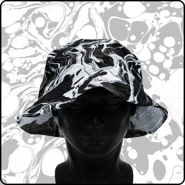 Ghosted RGB Hydro-Dipped Bucket Hat