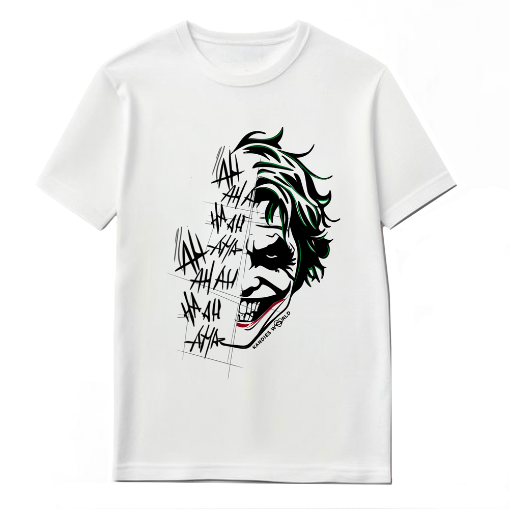 Joker Art Inspired Graphic T-Shirt