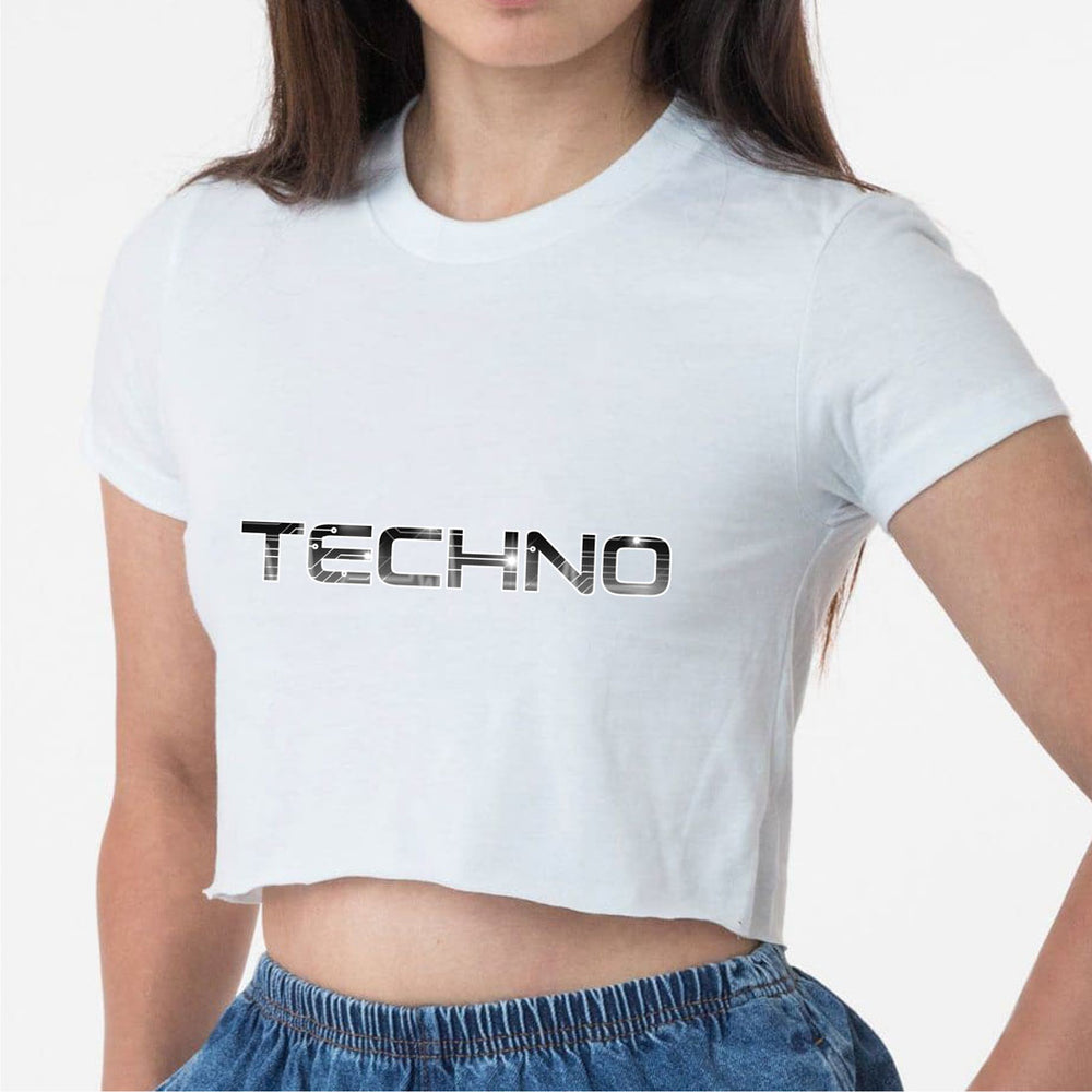 NBKittiekat Techno Crop Top