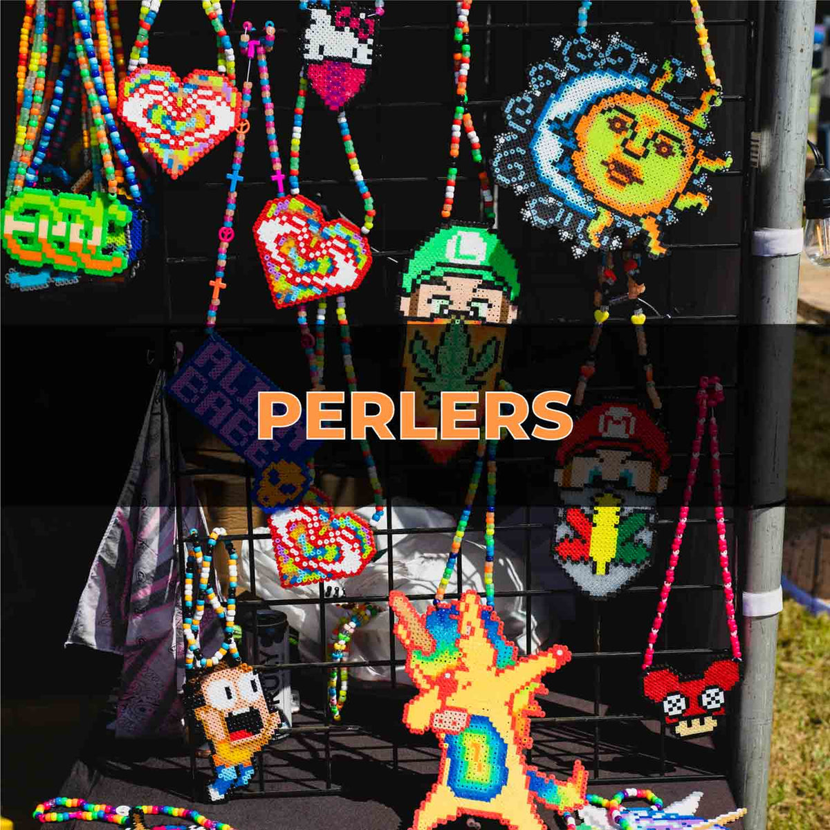 Festival Perler Necklaces & Rave Kandi Jewelry | Kandies World