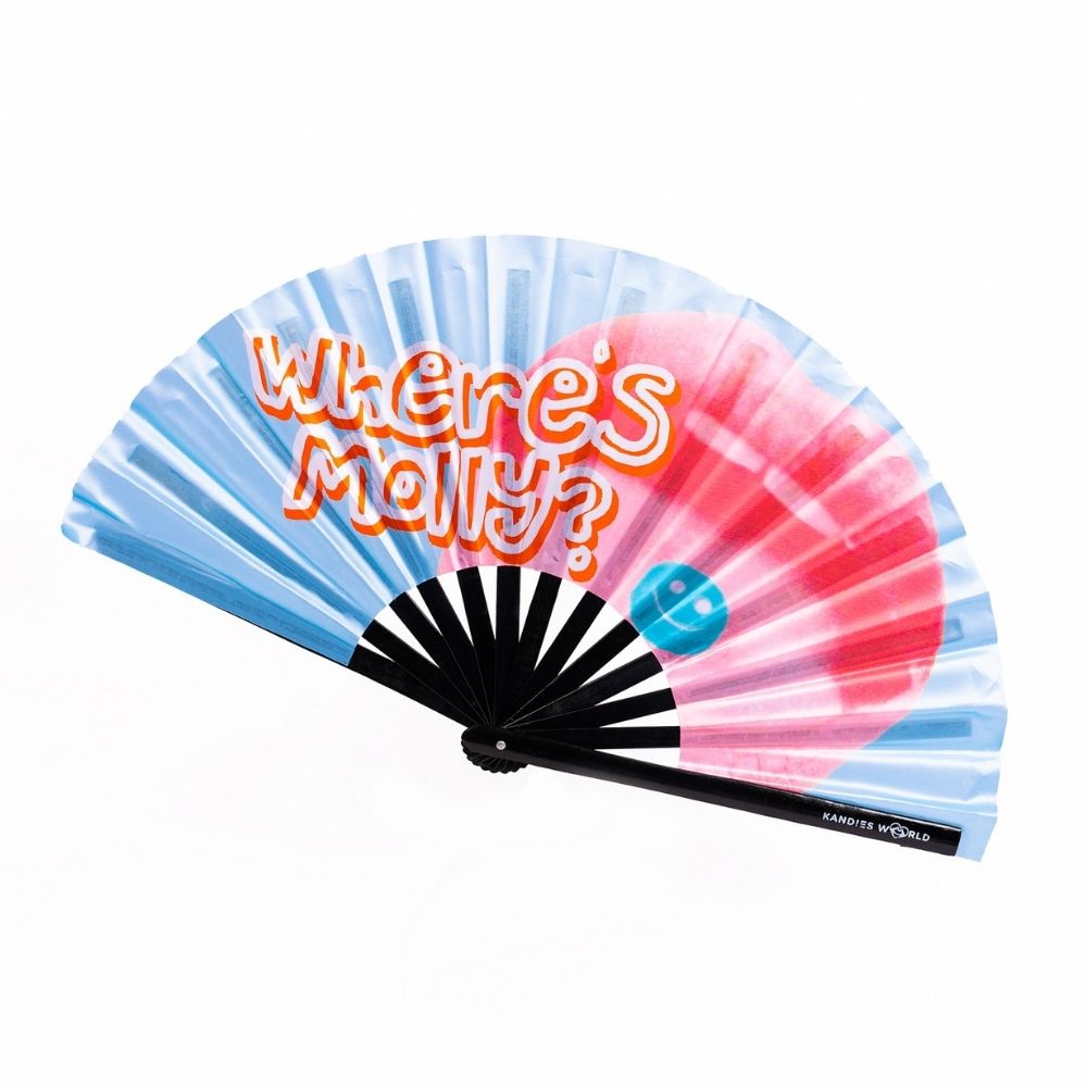 Where's Molly - Fan - Rave Accessories - Kandies World
