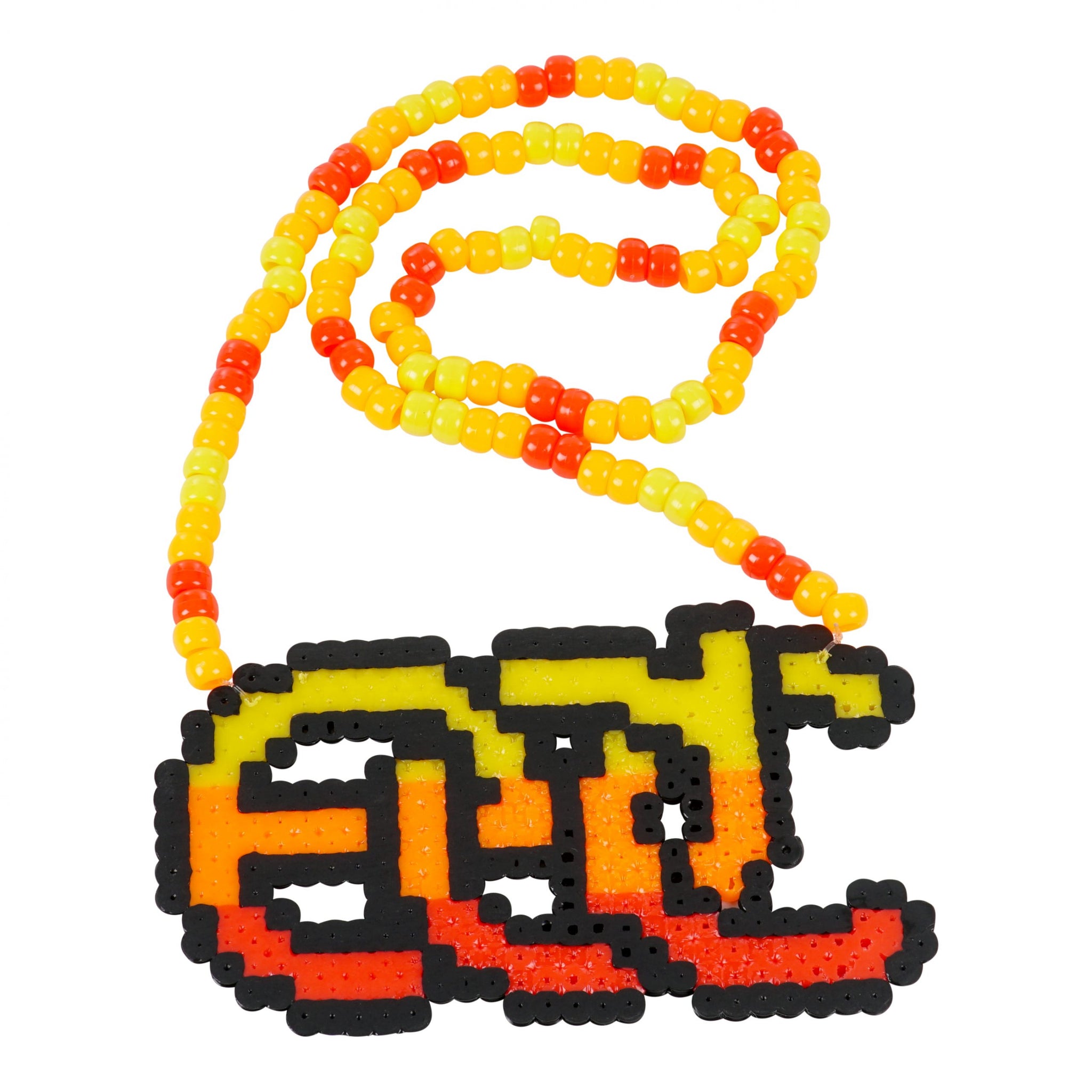 EDC Rave (M) Perler Art Neclackce