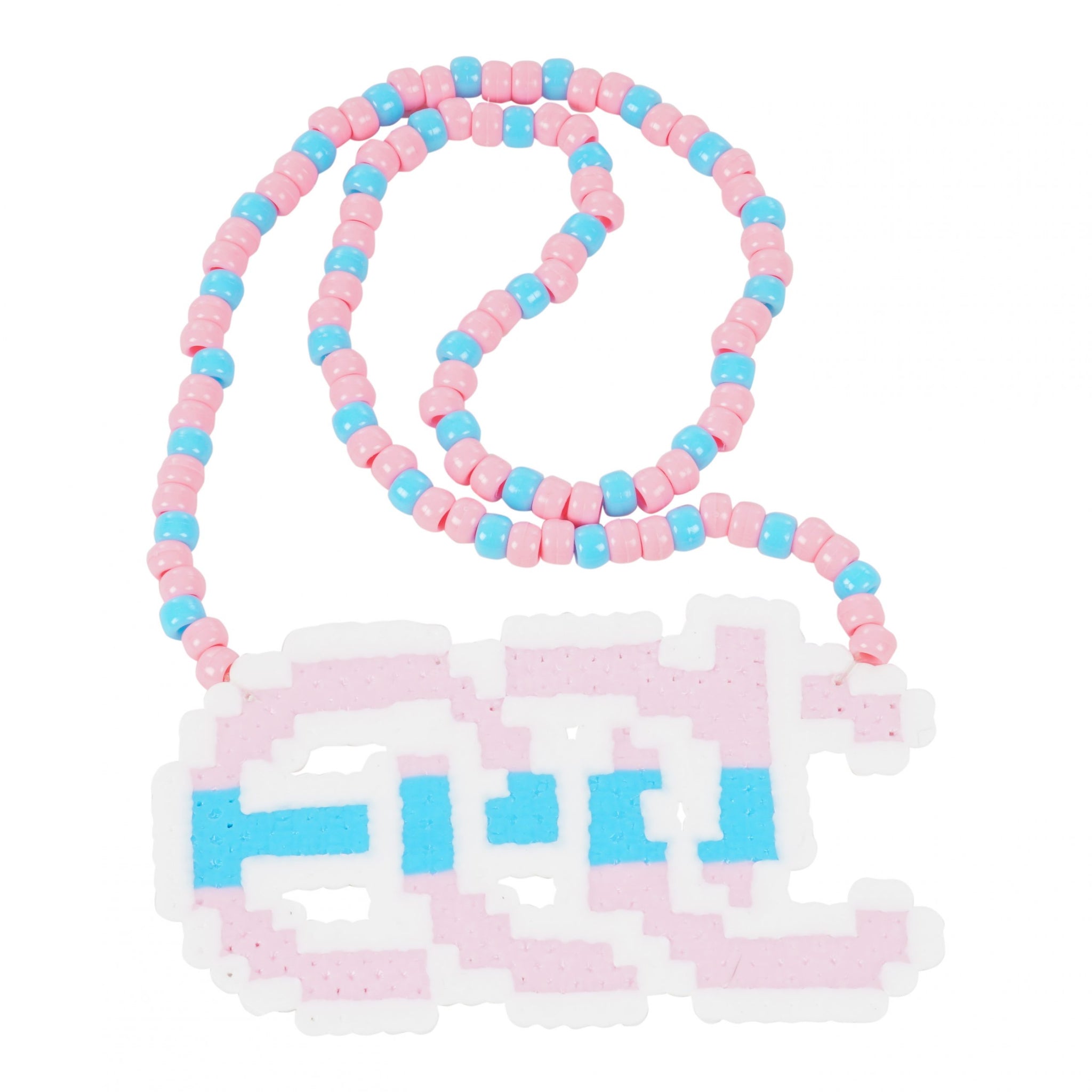 EDC Rave (M) Perler Art Neclackce