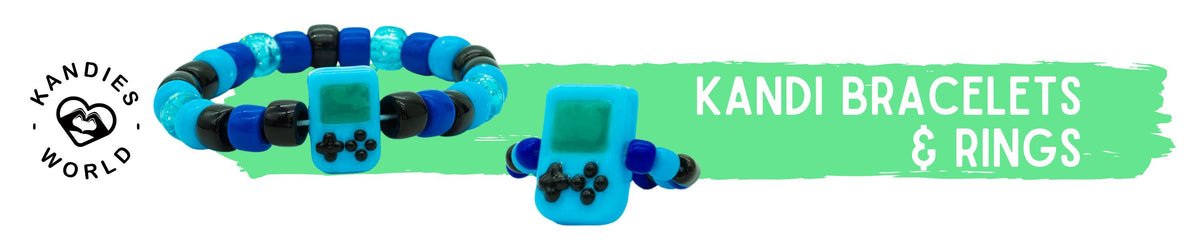 Kandi Bracelets & Rings: Handmade Bracelets, Rings & Duo Packs