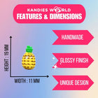 Pineapple Custom Beads