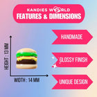 Hamburger Custom Beads