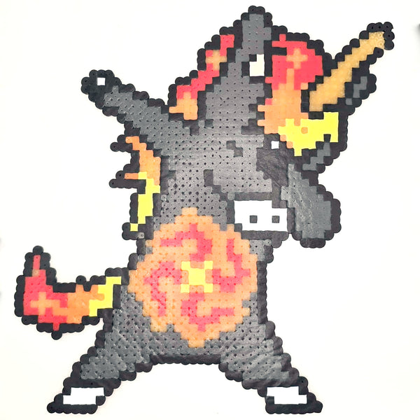 Large Dabbing Unicorn - (XL) Perler