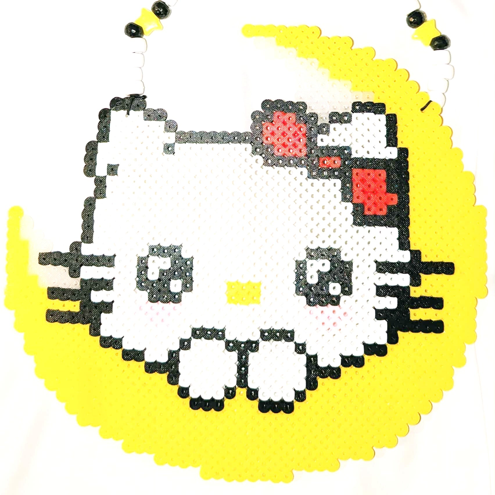 Kitty in Moon - (XL) Perler