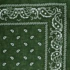 Vintage Paisley Bandana - Dimensions 20in x 20in