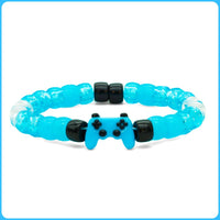 Blue Classic Controller Kandi Bracelet