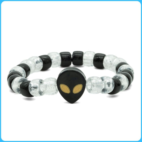 Black Alien Kandi Bracelet