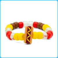 Hot Dog Kandi Bracelet
