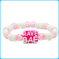 Pink Rave Bae Kandi Bracelet