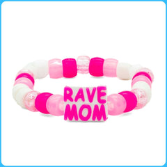 Pink Rave Mom Kandi Bracelet