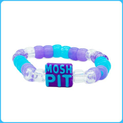 Purple Mosh Pit Kandi Bracelet