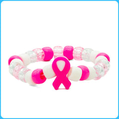 Breast Cancer Kandi Bracelet