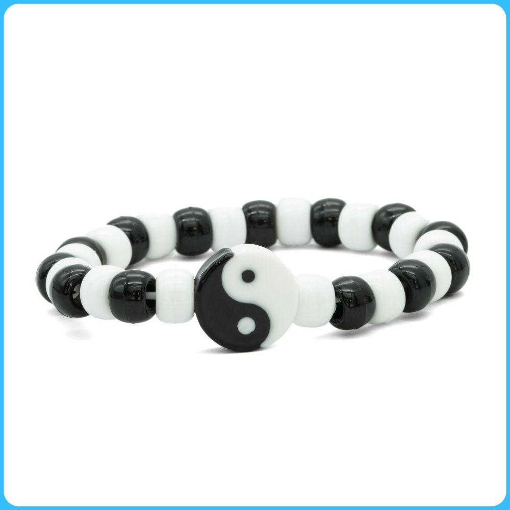 Yin Yang Kandi Bracelet