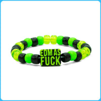 Green EDM AF Kandi Bracelet
