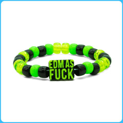 Green EDM AF Kandi Bracelet