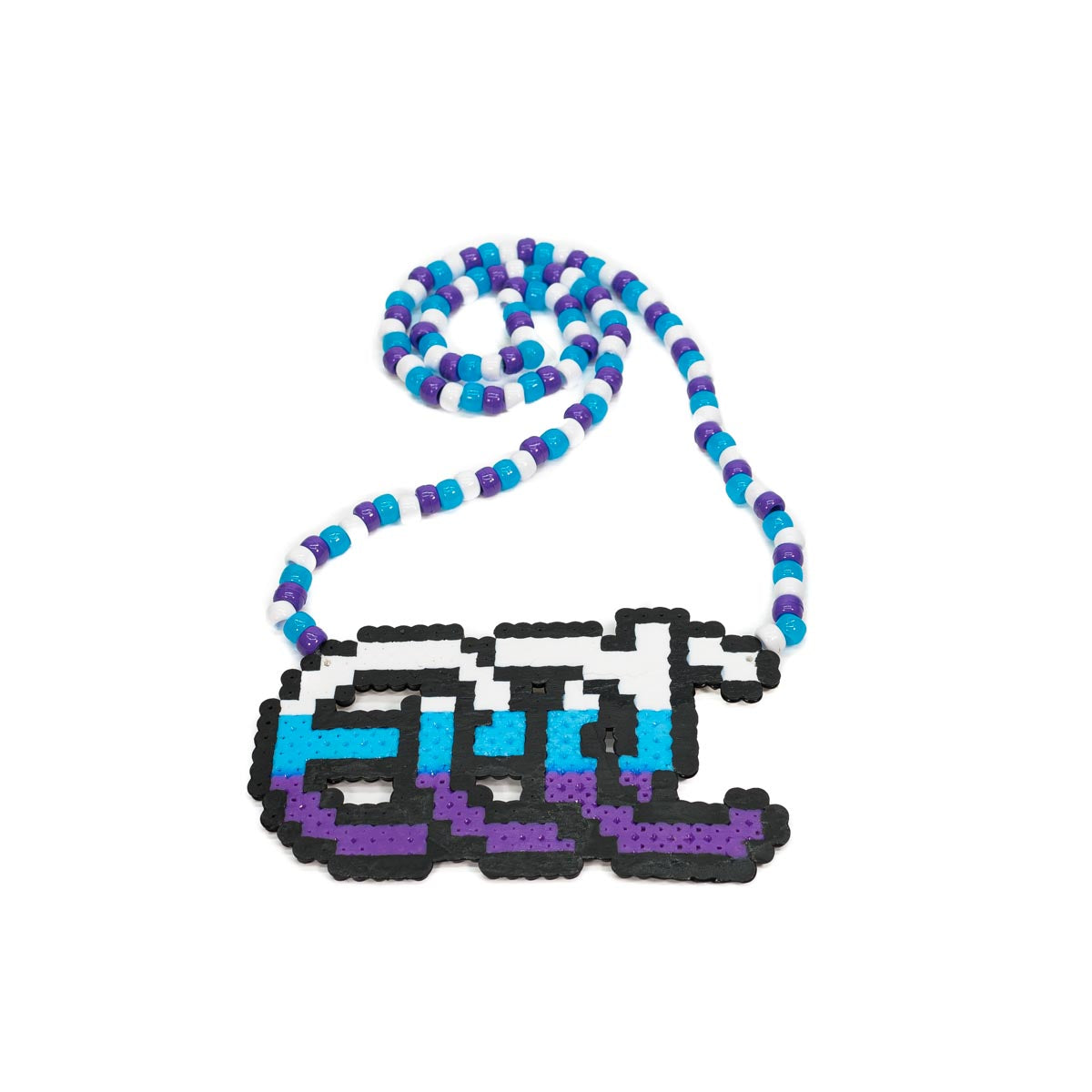 EDC Rave (M) Perler Art Neclackce