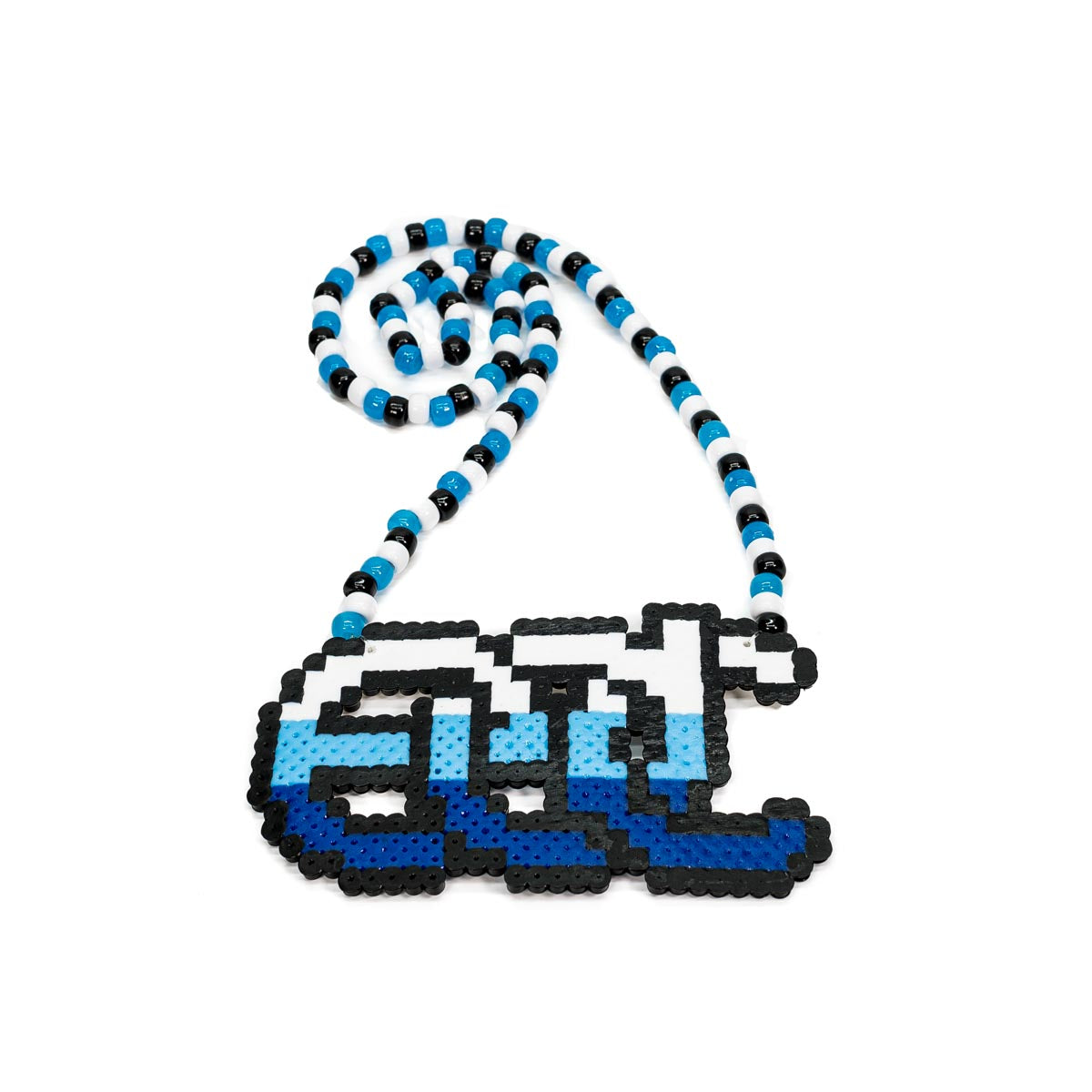 EDC Rave (M) Perler Art Neclackce