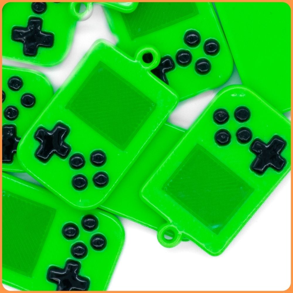 Green Handheld Custom Bead Charms
