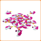 Fuchsia Unicorn Custom Charms