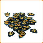 Gold Bass Queen Custom Charms