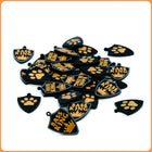 Gold Bass King Custom Charms