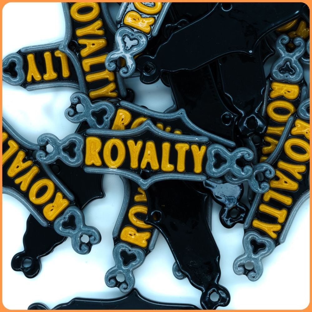 Gold Royalty Custom Bead Charms