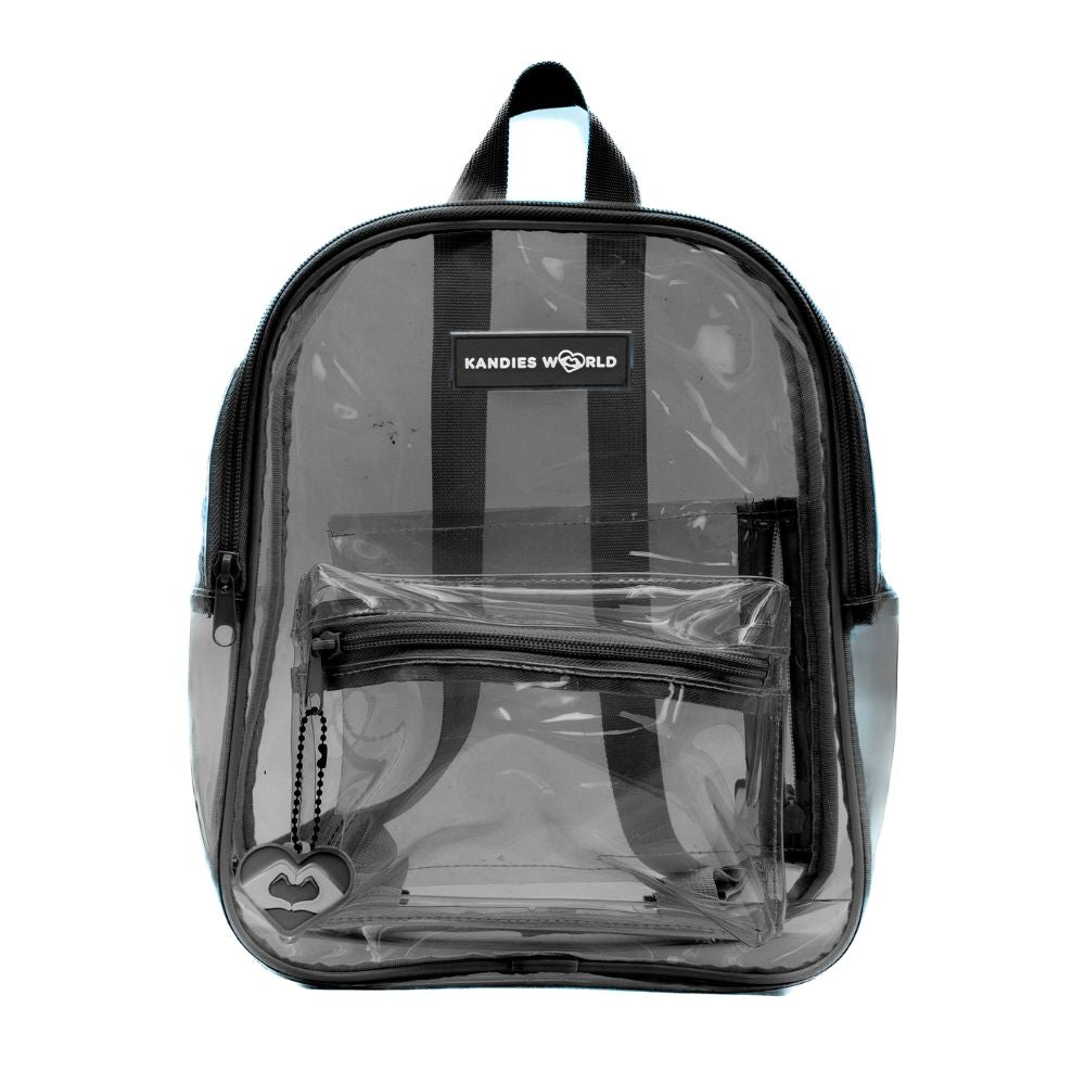 Black Clear Backpack | Festival Stadium Bag