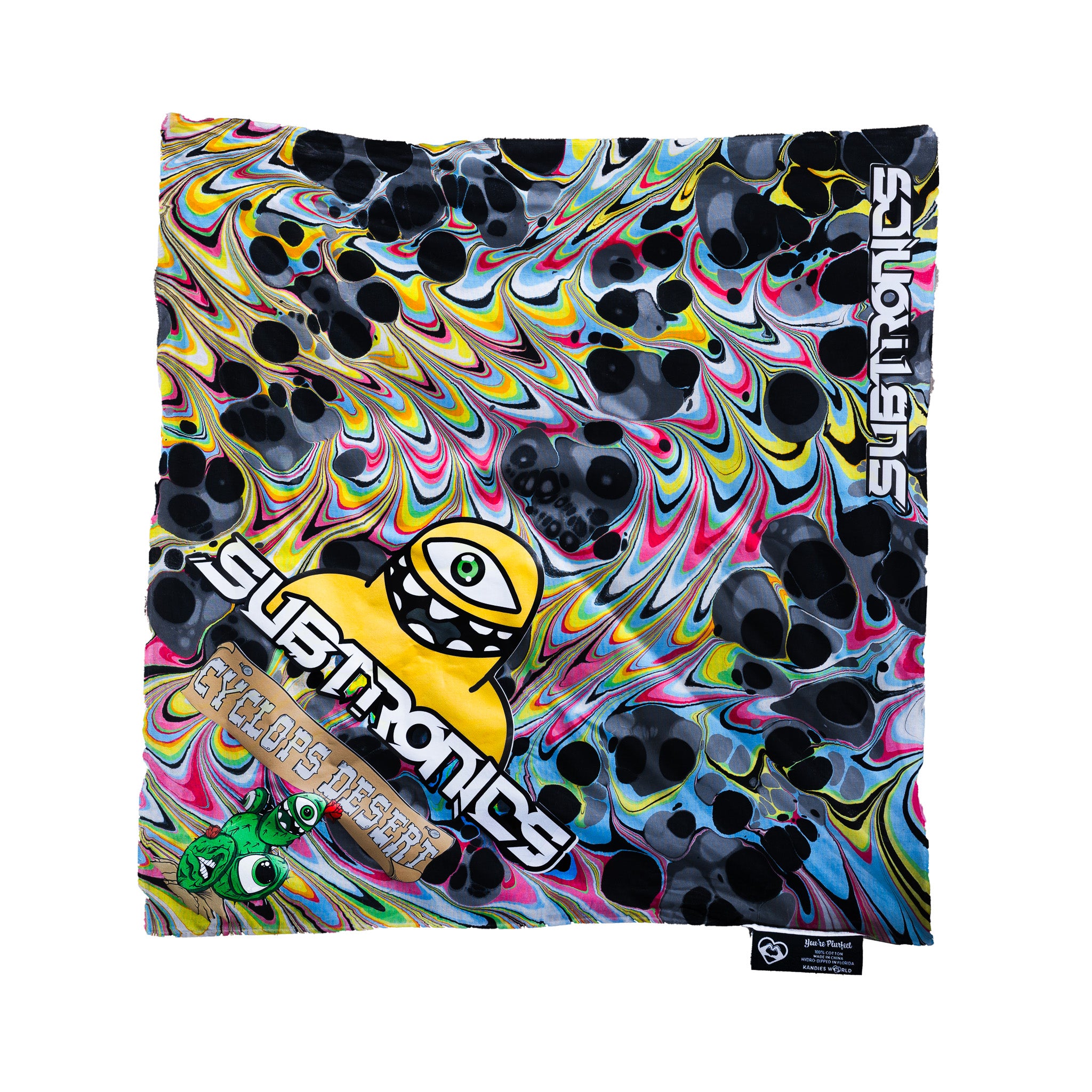 Subtronics x Kandies World - Cyclops Desert UV Bandana - Available on site only!