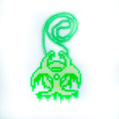 Glowing Biohazard - (M) Perler