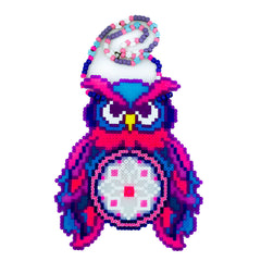 Owl Dreamcatcher - (XL) Perler