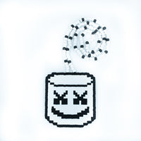 Marshmello Bucket - (M) Perler